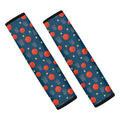 Basketball Theme Pattern Print Car Seat Belt Covers