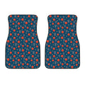Basketball Theme Pattern Print Front Car Floor Mats