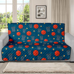 Basketball Theme Pattern Print Futon Protector