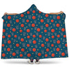 Basketball Theme Pattern Print Hooded Blanket