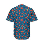 Basketball Theme Pattern Print Men's Baseball Jersey