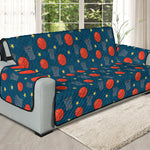 Basketball Theme Pattern Print Oversized Sofa Protector