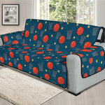 Basketball Theme Pattern Print Oversized Sofa Protector