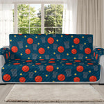 Basketball Theme Pattern Print Oversized Sofa Protector