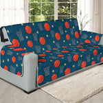 Basketball Theme Pattern Print Oversized Sofa Protector