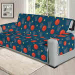 Basketball Theme Pattern Print Oversized Sofa Protector