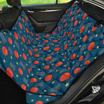 Basketball Theme Pattern Print Pet Car Back Seat Cover