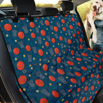 Basketball Theme Pattern Print Pet Car Back Seat Cover