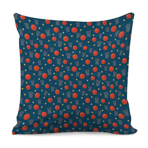 Basketball Theme Pattern Print Pillow Cover