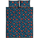 Basketball Theme Pattern Print Quilt Bed Set