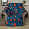 Basketball Theme Pattern Print Recliner Protector
