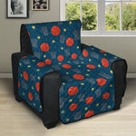 Basketball Theme Pattern Print Recliner Protector