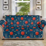 Basketball Theme Pattern Print Sofa Protector