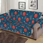 Basketball Theme Pattern Print Sofa Protector