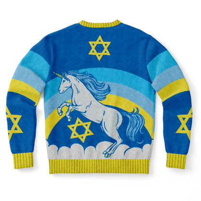 Jewnicorn Ugly Christmas Sweater