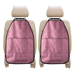 Be Strong Breast Cancer Pattern Print Car Seat Organizers