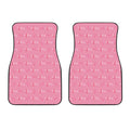 Be Strong Breast Cancer Pattern Print Front Car Floor Mats