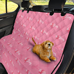 Be Strong Breast Cancer Pattern Print Pet Car Back Seat Cover