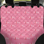 Be Strong Breast Cancer Pattern Print Pet Car Back Seat Cover