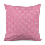 Be Strong Breast Cancer Pattern Print Pillow Cover