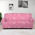 Be Strong Breast Cancer Pattern Print Sofa Cover
