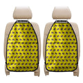 Bear Emoji Pattern Print Car Seat Organizers