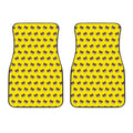 Bear Emoji Pattern Print Front Car Floor Mats