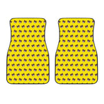 Bear Emoji Pattern Print Front Car Floor Mats