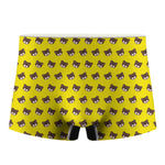 Bear Emoji Pattern Print Men's Boxer Briefs