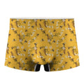 Bee Drawing Pattern Print Men's Boxer Briefs