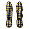 Beer Emoji Pattern Print Muay Thai Shin Guards