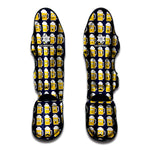 Beer Emoji Pattern Print Muay Thai Shin Guard