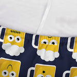 Beer Emoji Pattern Print Sofa Cover