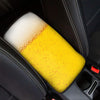 Beer With Foam Print Car Center Console Cover