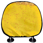 Beer With Foam Print Car Headrest Covers