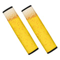 Beer With Foam Print Car Seat Belt Covers