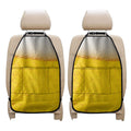 Beer With Foam Print Car Seat Organizers
