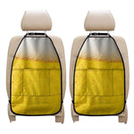 Beer With Foam Print Car Seat Organizers