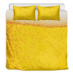 Beer With Foam Print Duvet Cover Bedding Set