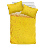 Beer With Foam Print Duvet Cover Bedding Set