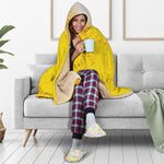 Beer With Foam Print Hooded Blanket