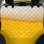 Beer With Foam Print Pet Car Back Seat Cover