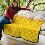 Beer With Foam Print Quilt