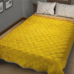 Beer With Foam Print Quilt Bed Set