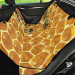 Bees And Honeycomb Print Pet Car Back Seat Cover
