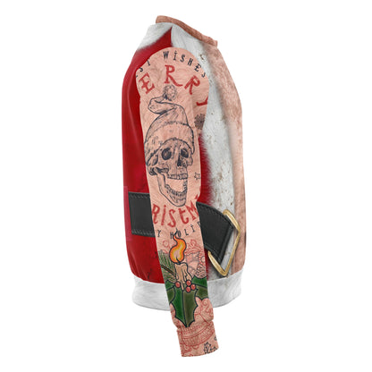 Sleeveless Bad Santa Caucasian Ugly Christmas Sweater