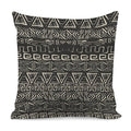 Beige Aztec Pattern Print Pillow Cover