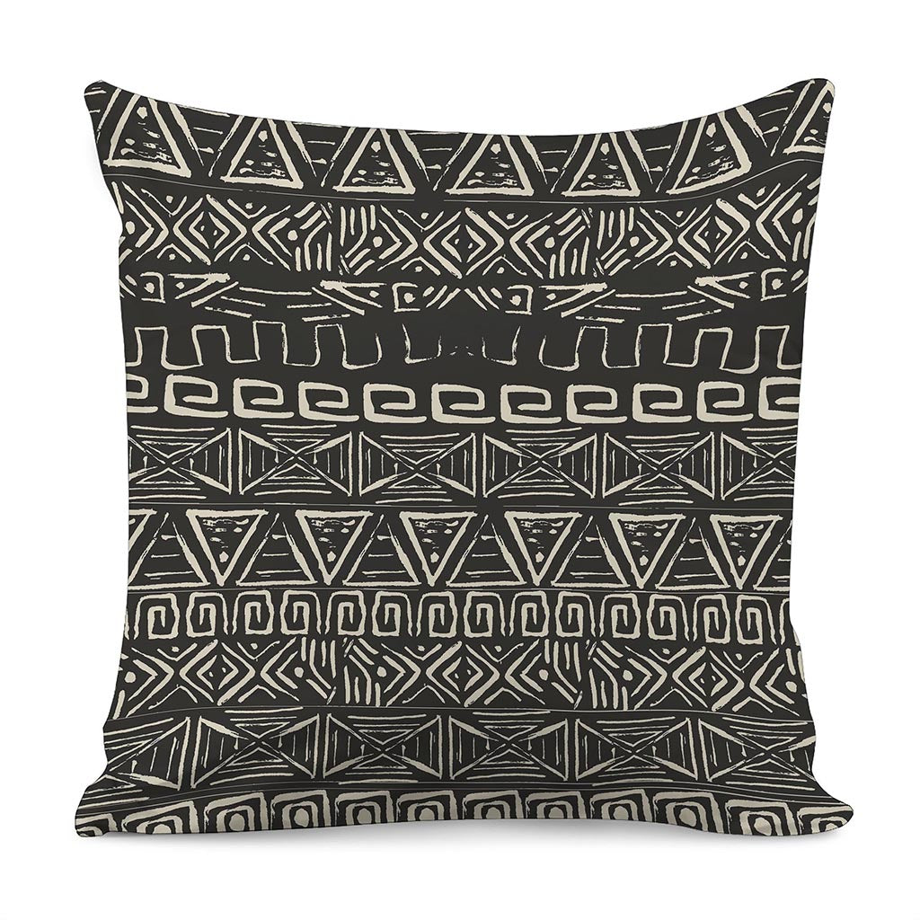 Beige Aztec Pattern Print Pillow Cover