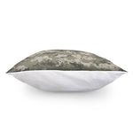 Beige Digital Camo Pattern Print Pillow Cover
