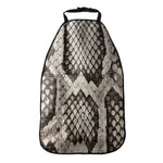 Beige Snakeskin Print Car Seat Organizers